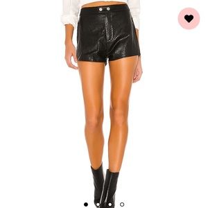 Superdown Shawn Moto shorts in black- size XS!